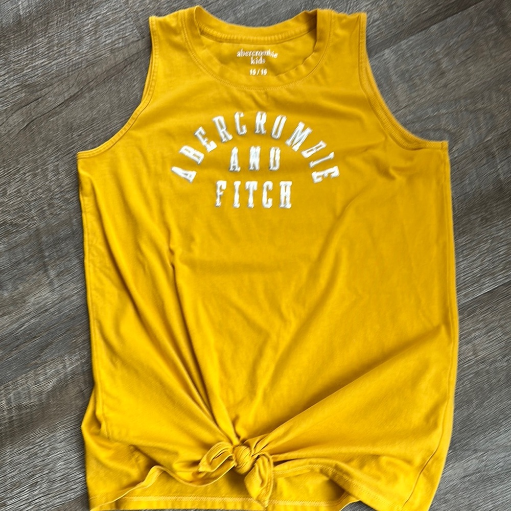 Abercrombie & Fitch Mustard Knot Tank